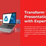 Create Corporate PowerPoint Slides 5.7x FASTER With ExpertSlides 14.6+ million assets (templates, images & icons) User-friendly point & click, drag & drop functionality The worlds only all-in-one (1)